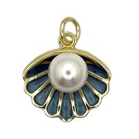 Concha Turquesa Perla