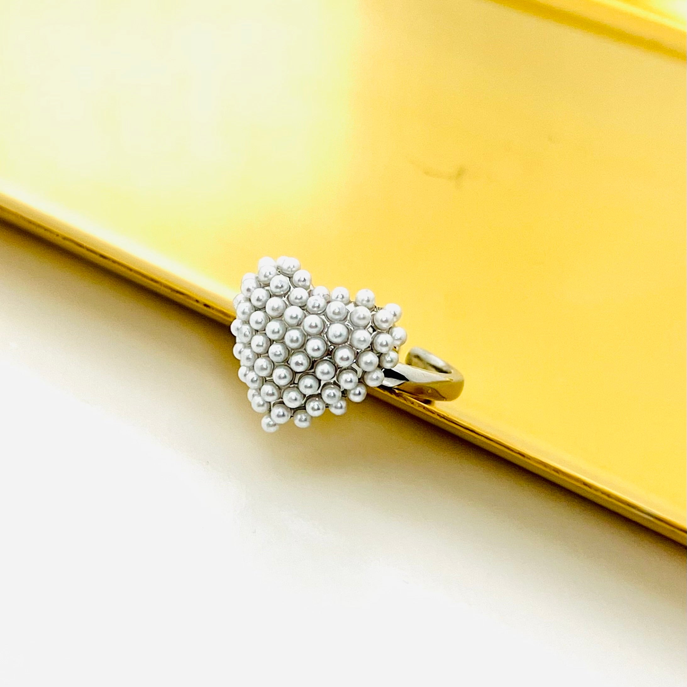 Anillo Pearl Heart