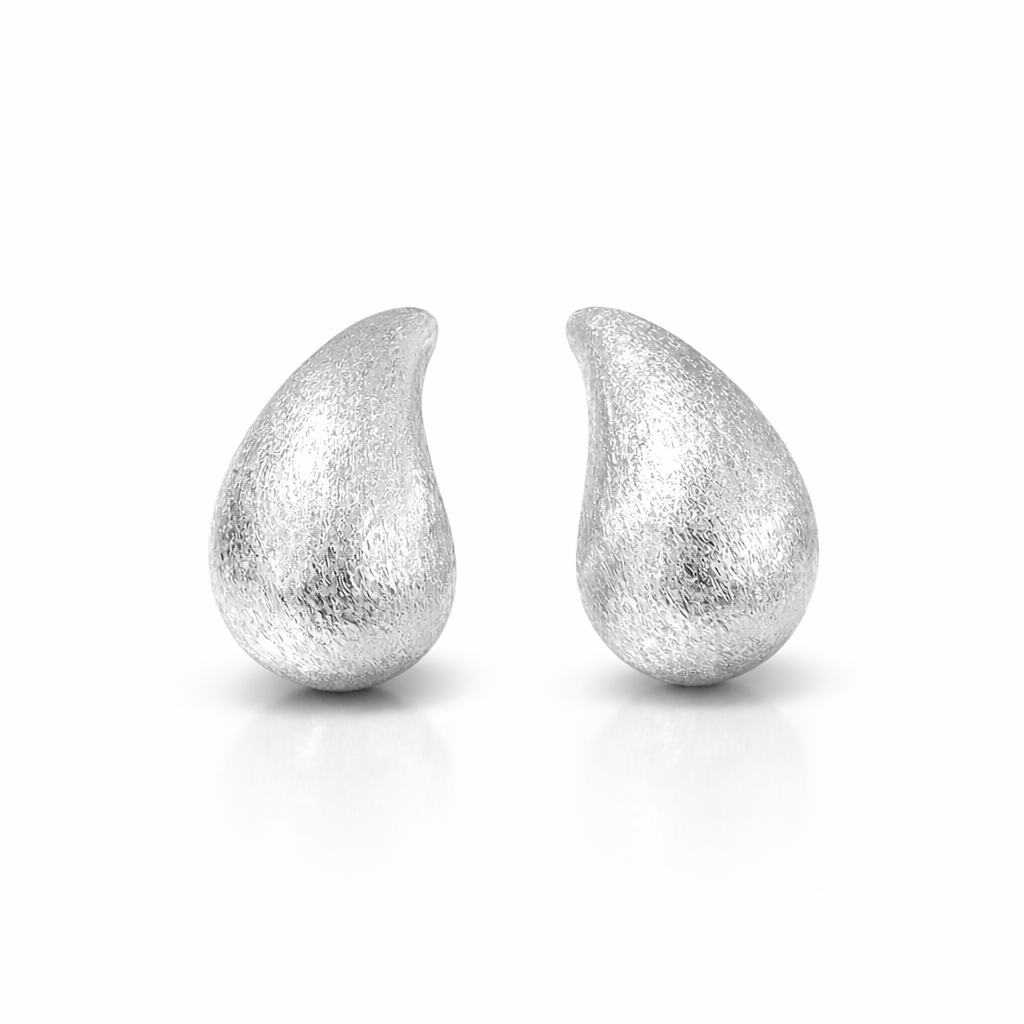Aretes Gota Texturizados