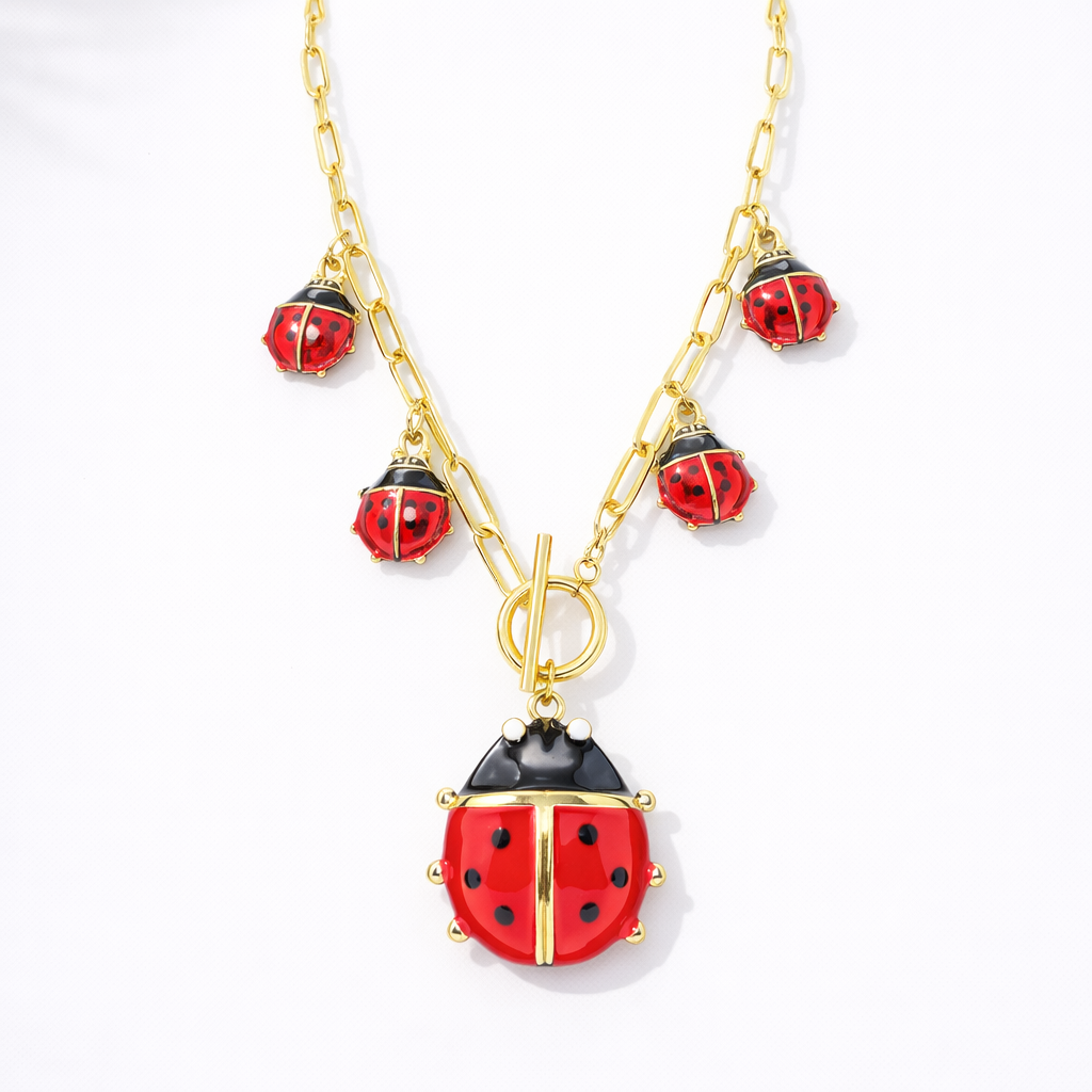 Collar Mariquitas de la Suerte