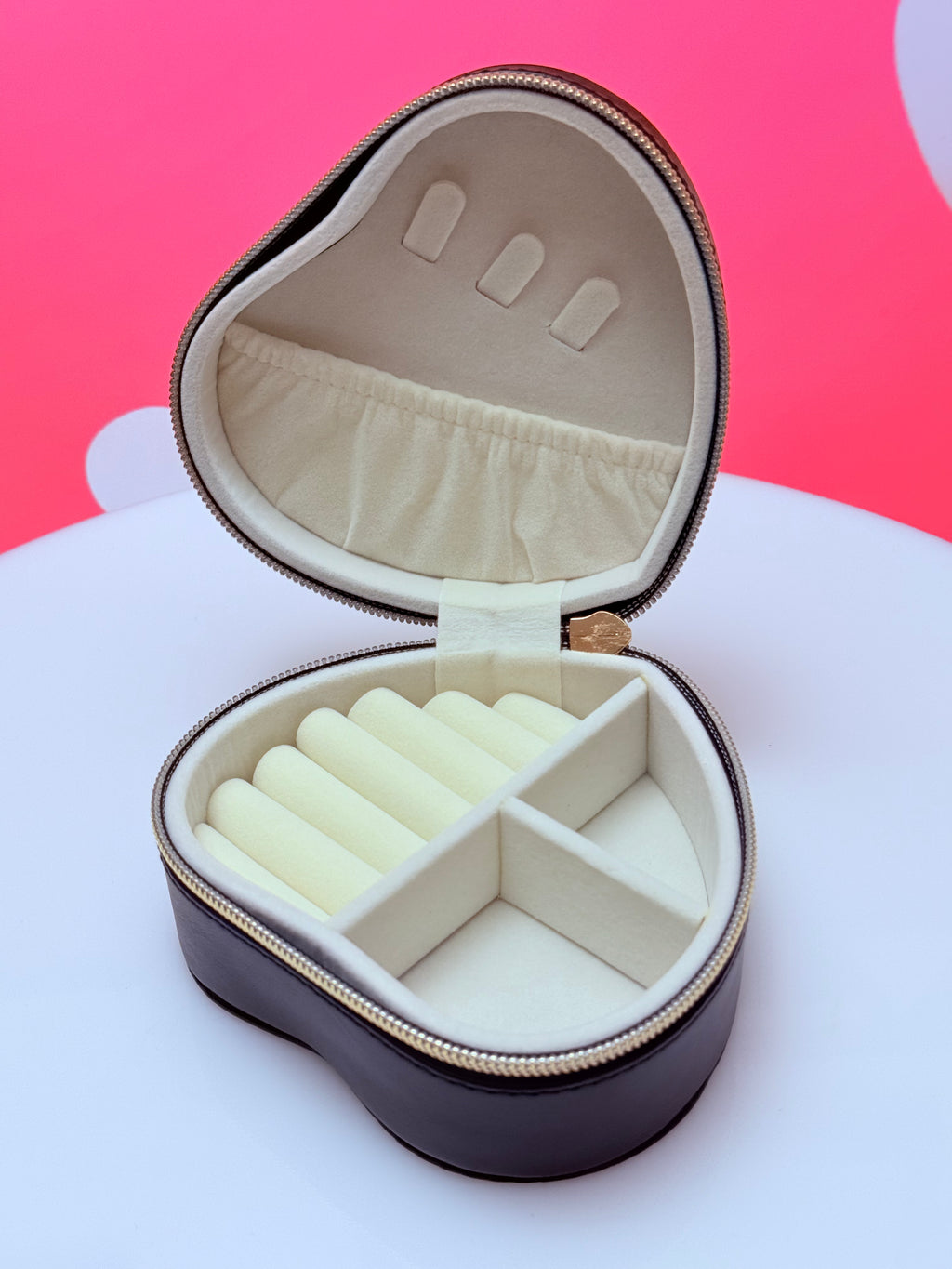 Joyero Corazón Negro